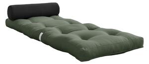Saltea futon verde/gri 70x200 cm Wrap Olive Green/Dark Grey – Karup Design