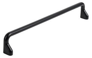 Maner pentru mobila Soft, finisaj negru mat, L 328 mm