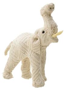 Narcis Decoratiune elefant, Textil, Alb