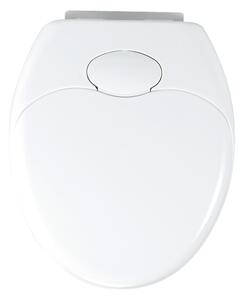 Capac toaleta cu reductie copii, din termoplastic, Family Alb, l35,5xA38 cm