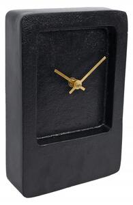 Gifts Amsterdam 442147 Desk Clock "Liverpool" Aluminium Black 14,5x5x21,5 cm 070111