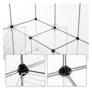 Tarc pentru animale de companie, Songmics, Alb, LPC004W01, 143 x 108 x 92 cm