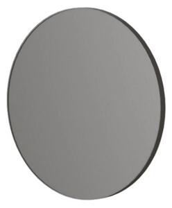 Oglinda rotunda perete DOMINICA, PAL laminat, stejar silverjack, 80×2×80 cm