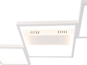 Plafoniera albă cu LED 3 trepte reglabilă 5 lumini - Lejo