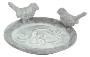 Hrănitoare pentru păsări Esschert Design Bird, gri