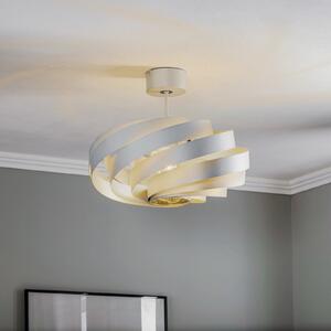 Domiluce Plafonieră Vento, culoare aluminiu, Ø 50 cm, metal, reglabil, Metalic, Camera de zi / sufragerie, Metal, Modern