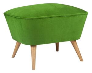 Fotoliu puf, Zeon, 558ZEN1323, Lemn, Verde