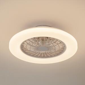 Lindby LED ventilator de tavan Vedin, DC, silențios, Ø 49 cm, CCT