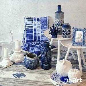 Vaza, Ceramica, Albastru, Ilana