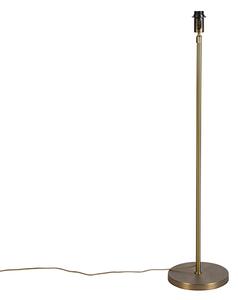 Lampă de podea vintage reglabilă din bronz - Parte