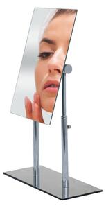 Oglinda cosmetica de masa, cu inaltimea reglabila, Pinerolo Crom, L23xl10xH27-35 cm