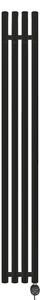 Oltens Stang încălzitor electric 150x20.5 cm negru mat 55120300