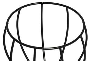 Plafoniera moderna neagra 50 cm rotunda cu 3 lumini - Botu