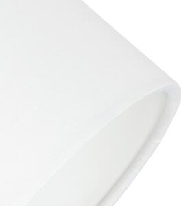 Plafoniera moderna din otel cu nuante albe cu 4 lumini - Hetta