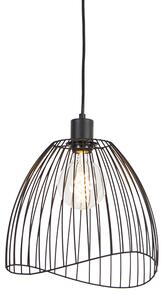 Lampă suspendată design negru 29 cm - Pua