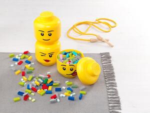 Cutie de depozitare în formă de figurină LEGO® silly, 10,5 x 10,6 x 12 cm