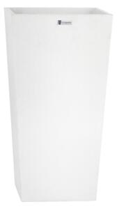 Ghiveci Grapano Kanti, înălțime 56,5 cm, alb