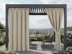 Perdea de gradina GARDIO impermeabil 150x220 cm, bej gri