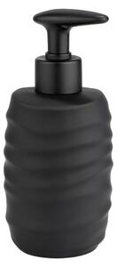 Dozator de săpun lichid negru din ceramică 400 ml Illana – Wenko