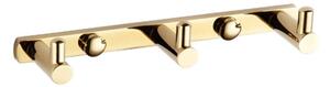 Mexen cuier triplu pentru prosoape, Aurie - 709163-50