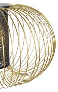 Lampă suspendată design auriu cu negru 50 cm - Marnie