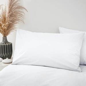 Lenjerie de pat din bumbac organic Bianca Organic, 200 x 200 cm, alb