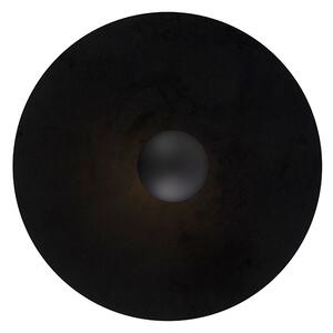 Lămpi de tavan negru abajur plat negru 45 cm - Combi