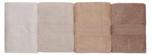 Set 4 prosoape baie, Lavinya Bej / Maro, 50 x 90 cm