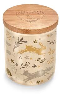 Recipient pentru ceai din ceramică cu capac din bambus Cooksmart ® Woodland, 500 ml