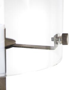 Lampă de podea modernă aurie cu sticlă - Dome