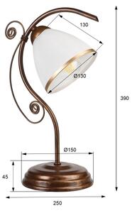 Lampă de masă RETRO II 1xE27/60W/230V