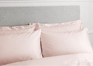 Lenjerie de pat din bumbac satinat Bianca Blush, 135 x 200 cm, roz