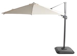 Umbrelă de soare suspendată Hartman Shadowflex, ø 300 cm, gri deschis