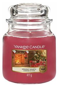 Lumânare parfumată Yankee Candle Holiday Hearth, timp de ardere 65 h