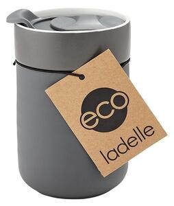Cană de călătorie Ladelle Eco, 300 ml, gri închis