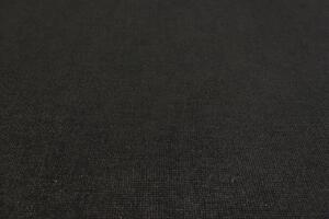 Tapet negru texturat, vinil premium, model Grani