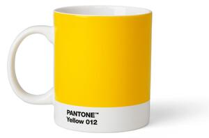 Cană galbenă din ceramică 375 ml Yellow 012 – Pantone