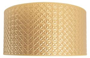 Abajur design auriu 50/50/25 triunghi