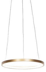 Lampă modernă cu inel de aur 40 cm incl. LED - Anella