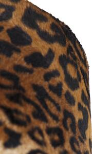 Abajur velur design leopard 25/25/25 auriu interior