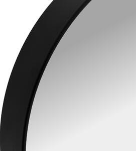 Oglindă rotundă Loft 39 cm Negru JZ-01