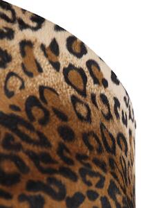 Abajur velur design leopard 50/50/25 auriu interior