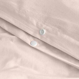 Lenjerie de pat din bumbac pentru copii Happy Friday Basic, 100 x 120 cm, roz