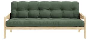 Canapea extensibilă verde 204 cm Grab - Karup Design