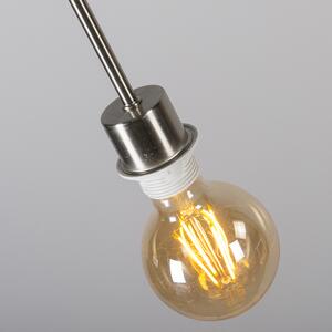 Lampă suspendată modernă din oțel cu umbră de 45 cm taupe - Combi 1