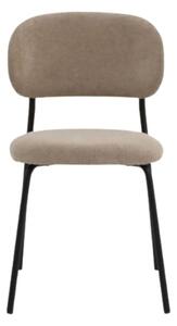 Scaun NEO, tesatura, structura metalica - BEJ