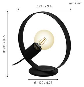 Eglo 43615 - Lampă de masă FRIJOLAS 1xE27/40W/230V
