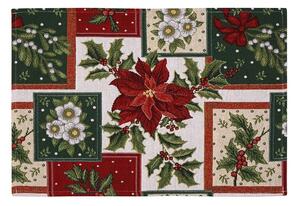 Set de masă din tapiserie Poinsettie 32 x 48 cm