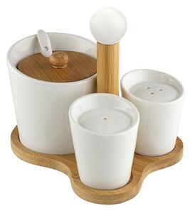 Set de condimente Florina Adria, alb