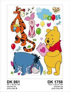 Sticker Winnie the Pooh si Prietenii - 65x85cm - DK861